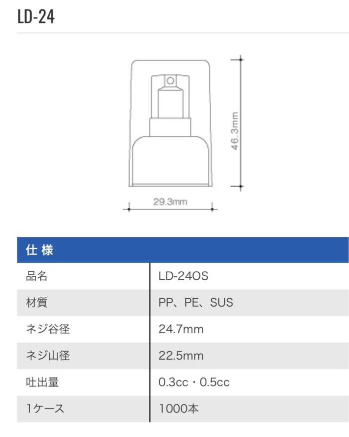 LD24OS仕様